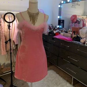 Pink dress
